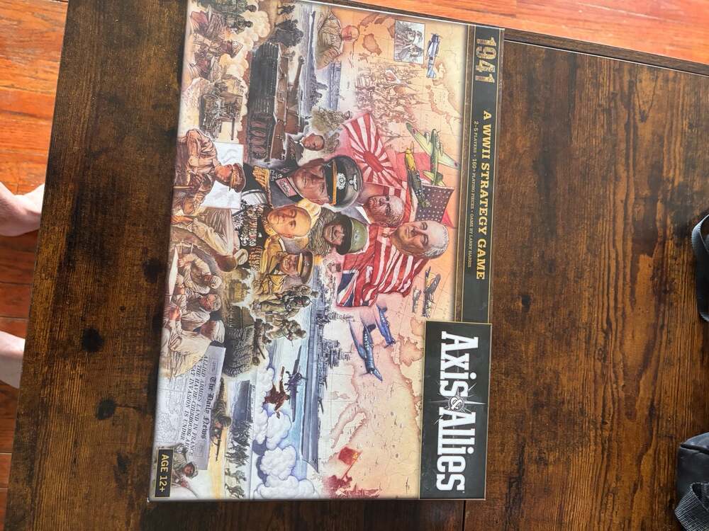Axis & Allies 1941 WWII Strategy Board Game